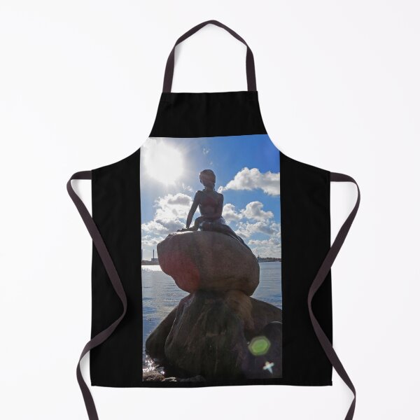 Item preview, Little Mermaid Backlight Copenhagen Denmark Photograph designed and sold by Sharon Schwalbe.