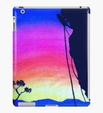 Sunset Rock-Climbing iPad Case/Skin