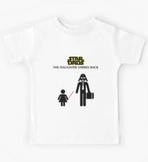 Star Dads - The Daughter Strikes Back Kids Tee