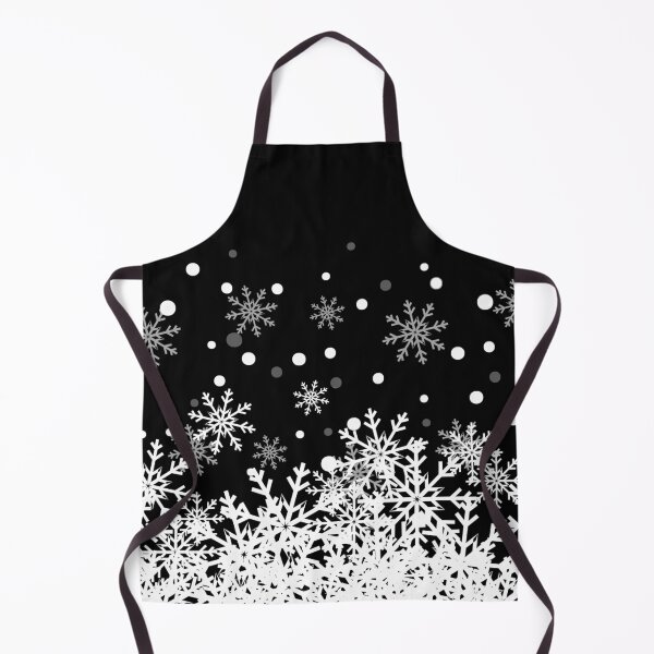 Item preview, Snow Black Background designed and sold by Sharon Schwalbe.