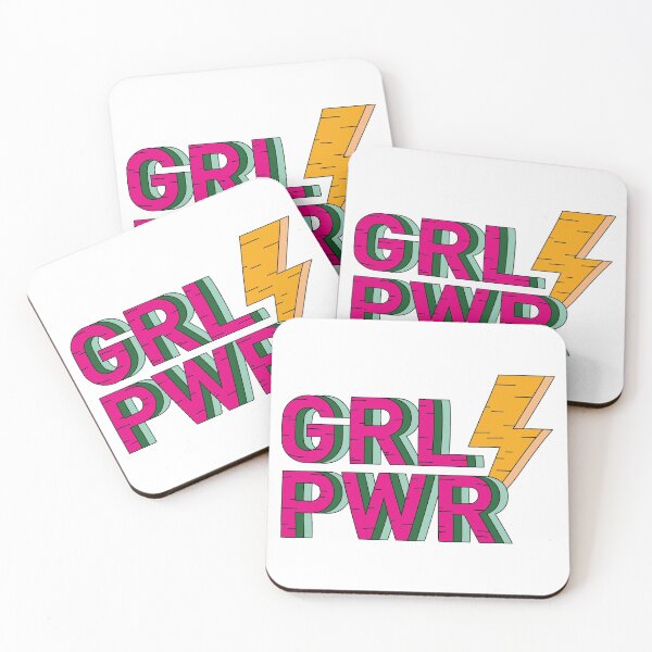 Item preview, GRL PWR FEMINIST BOLT designed and sold by femyay.