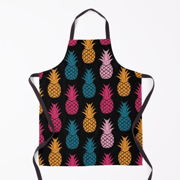 Item preview, Pineapple, Island Pineapple Tropical Fruit Pattern Pop Art, gold Pineapple designed and sold by MalikaBela.
