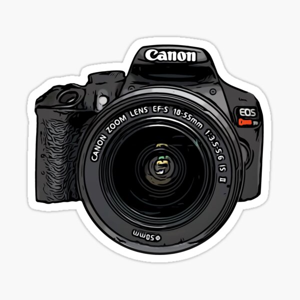 Canon Camera Sticker