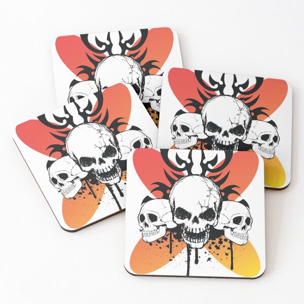 Item preview, skulls designed and sold by PG Shop Art.