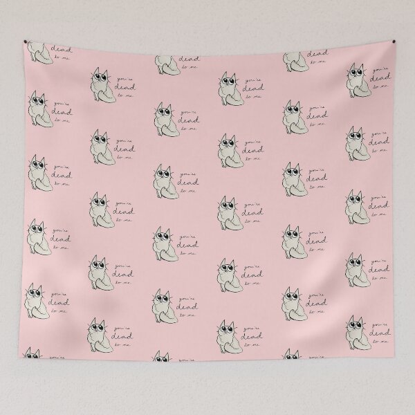 Item preview, Pessimistic Cats - You're Dead to Me designed and sold by Tsuki’s Corner.