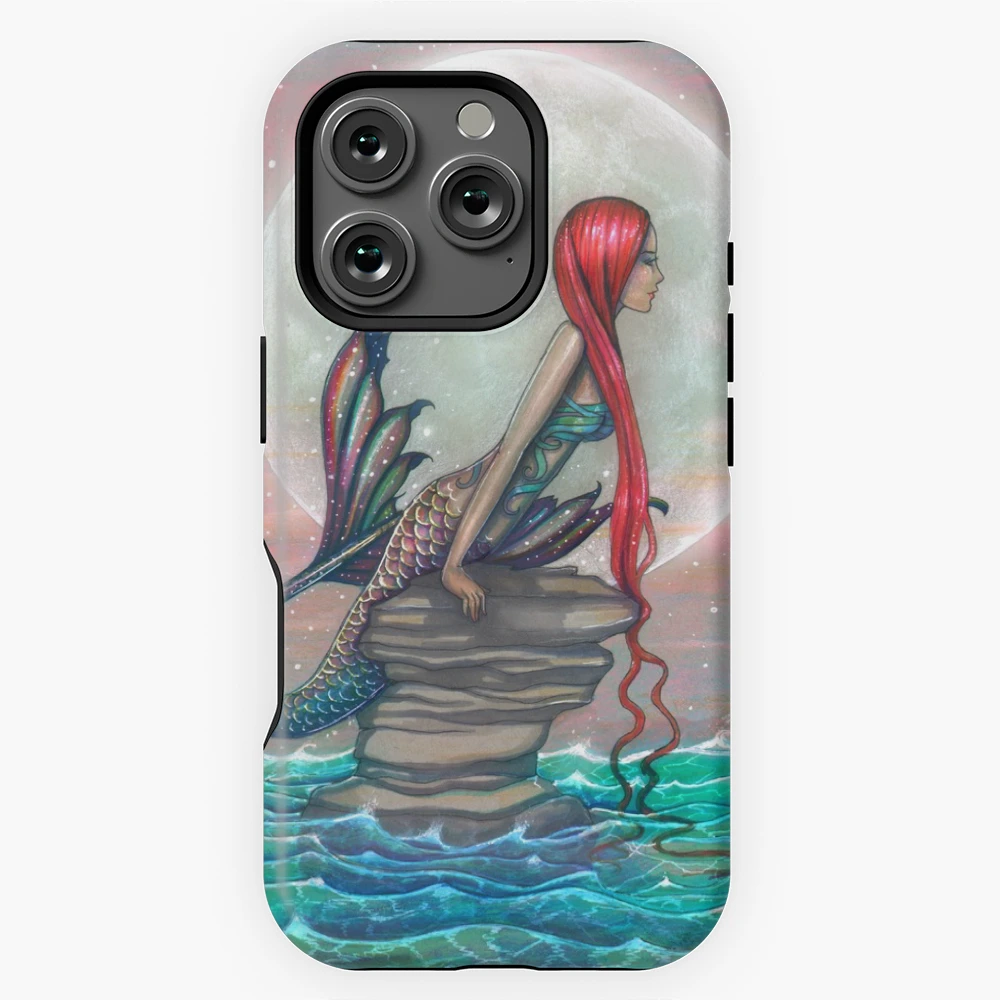 Society6 iPhone5用 Mermaidia Ethereal Mermaid Oceanic iPhone Case Seashells Starfish