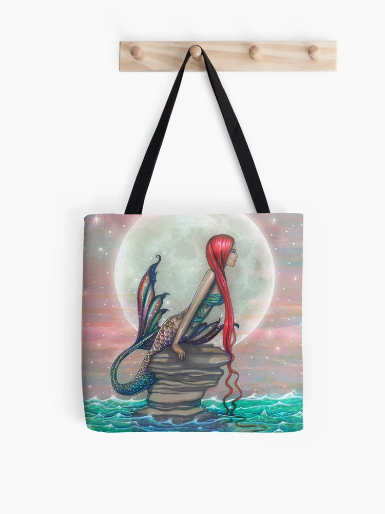 DIY Mermaid Infusible Ink Tote Bag - Printable Crush