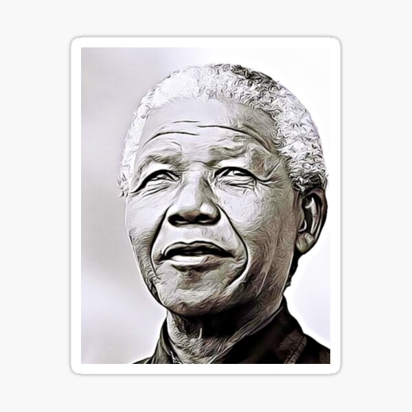 Nelson Mandela Stickers | Redbubble