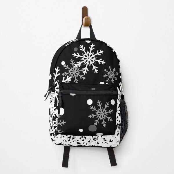 Item preview, Snow Black Background designed and sold by Sharon Schwalbe.