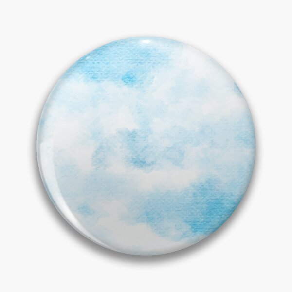 Item preview, Blue and white watercolor paint blue sky clouds pattern designed and sold by smARTwork.