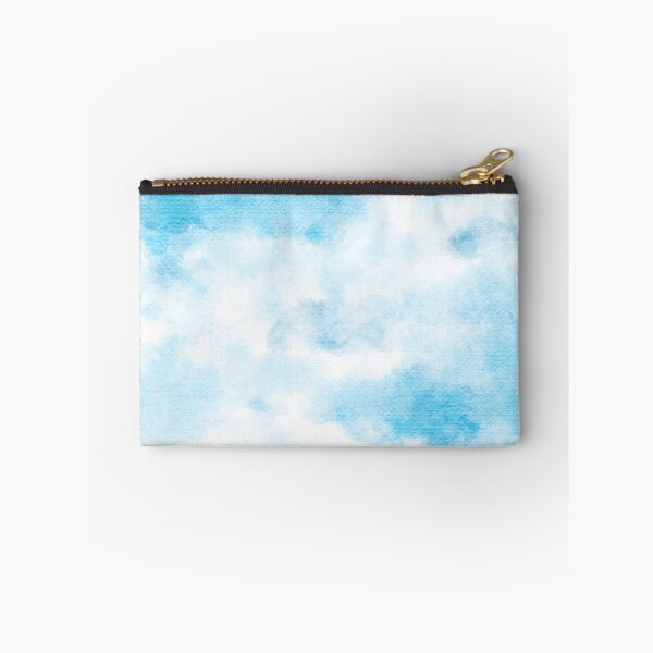 Item preview, Blue and white watercolor paint blue sky clouds pattern designed and sold by smARTwork.