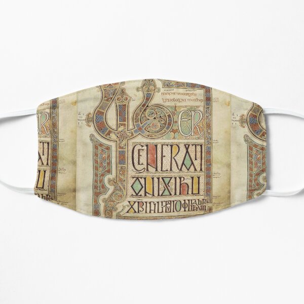 Lindisfarne Gospels. Folio 27r. Mask