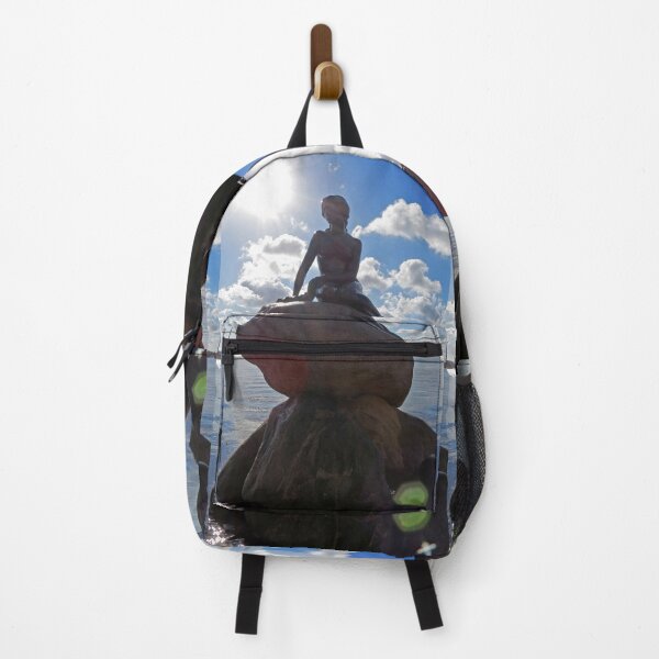 Item preview, Little Mermaid Backlight Copenhagen Denmark Photograph designed and sold by Sharon Schwalbe.