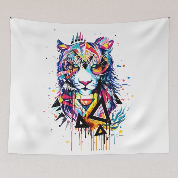 Item preview, Tiger Rainblow Art designed and sold by Designs By Creation.