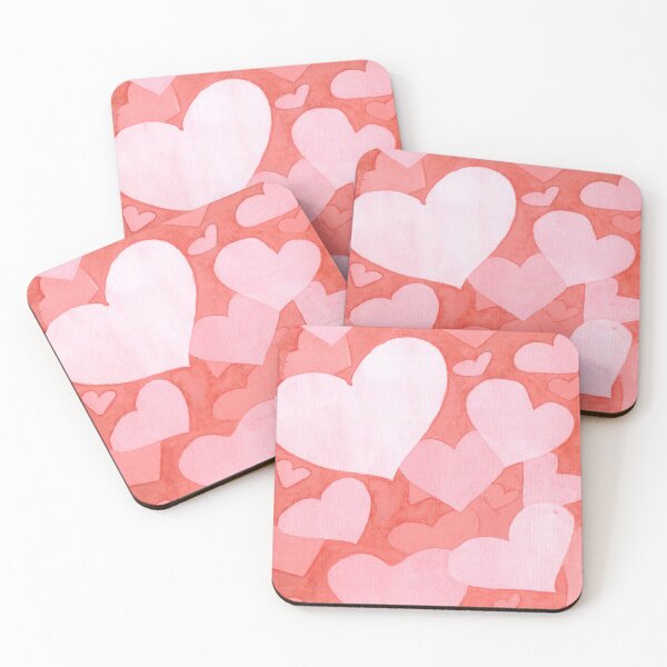 Item preview, Red and pink hearts designed and sold by VioletaBaez.