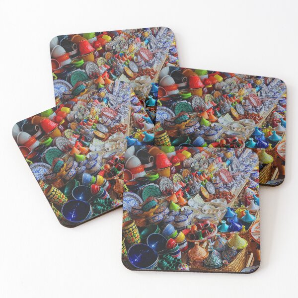 Item preview, Colourful Moroccan Pottery, Tangier designed and sold by Wanderlora.