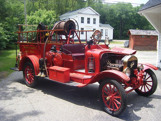 1919 Ford fire truck #4