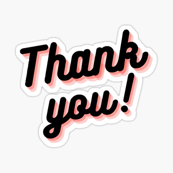 Item preview, Thank you! designed and sold by doodlewithjeni.