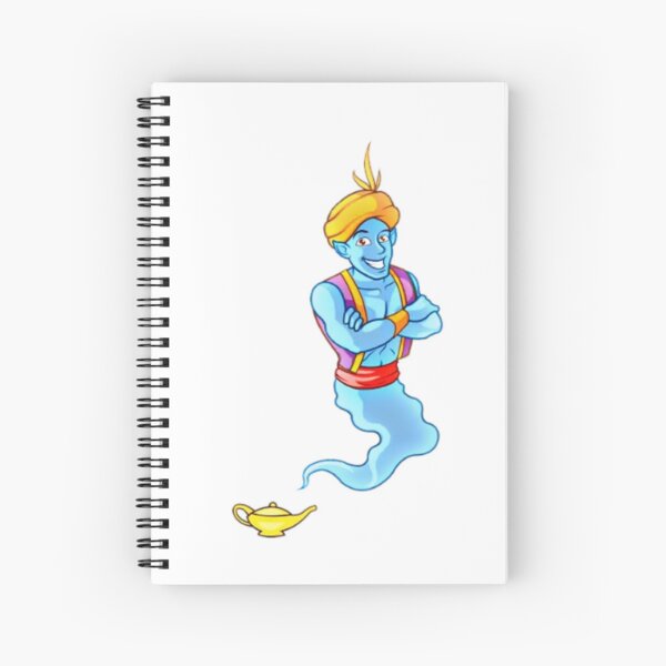 Genie (Djimmi The Great) Spiral Notebook by AlfonsoF