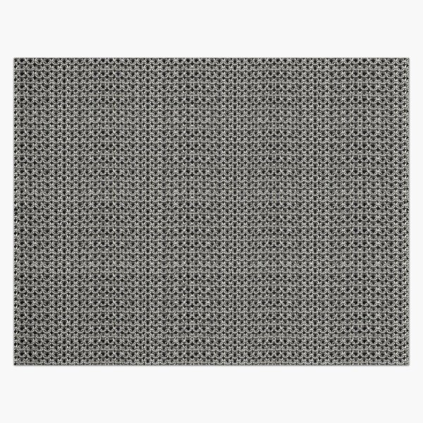 Silver Chainmail Medieval Costume Armor Jigsaw Puzzle
