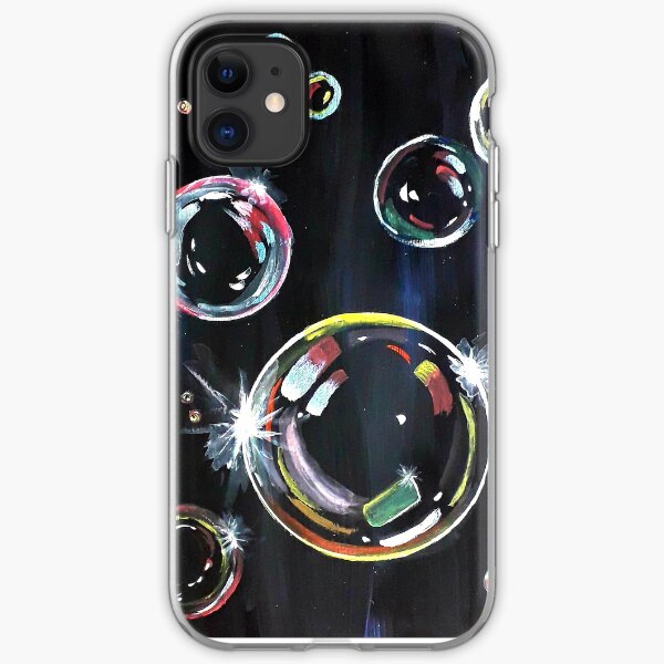 Soap bubble iPhone Soft Case
