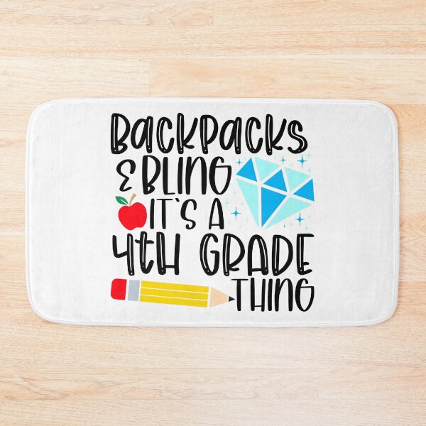 Item preview, Backpacks & Bling It’s a 4th grade thing designed and sold by purpleblobart.