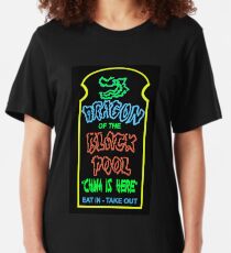 Dragon of the Black Pool, the Best in Little China Slim Fit T-Shirt