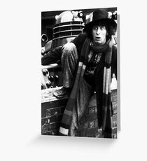 Tom Baker Greeting Card
