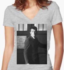 David Tennant Women's Fitted V-Neck T-Shirt