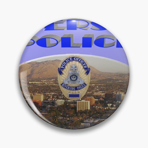 Item preview, Riverside California Police designed and sold by Lawrence Baird.