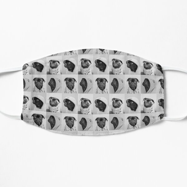 Pug Life Flat Mask