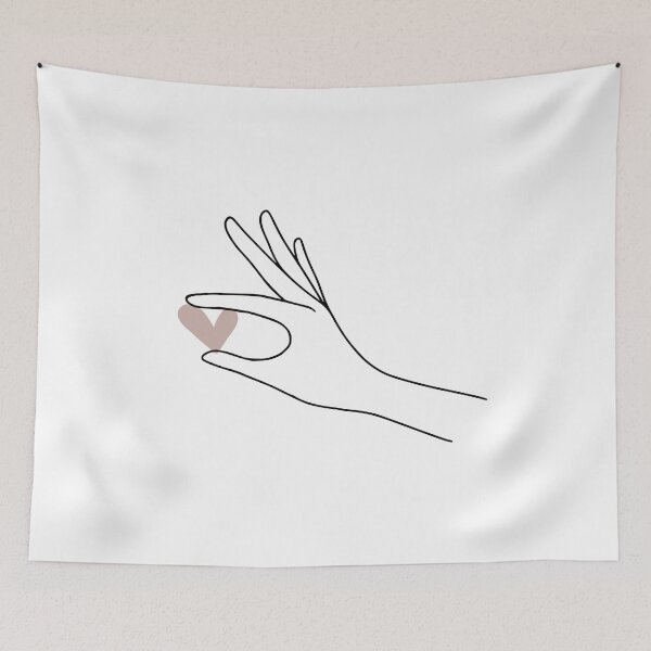 Item preview, hand holding heart designed and sold by byannagrace.