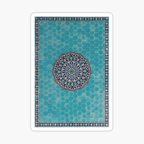Item preview, Artistic mosaic and blue tiles designed and sold by samasa66.