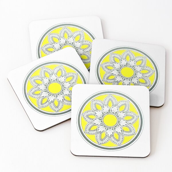 Item preview, Yellow Mandala designed and sold by SoniKapoor.