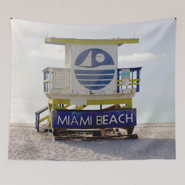 Item preview, Miami Beach Lifeguard Stand designed and sold by PhilipBrown.