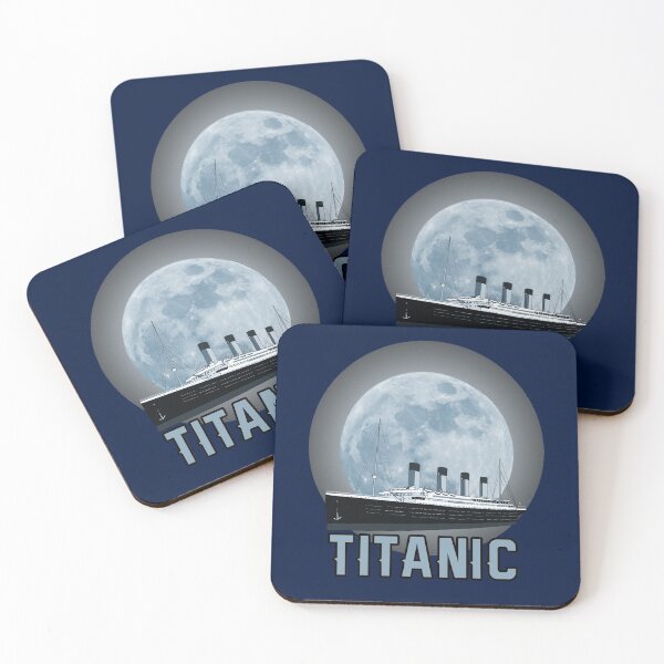 Item preview, Titanic Sinking Vintage Poster Cruise Ship Atlantic Ocean Voyage  designed and sold by TopTeeShop.