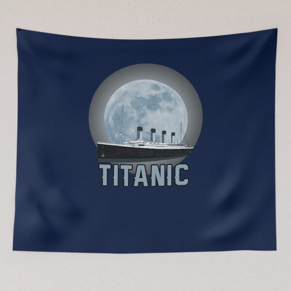 Item preview, Titanic Sinking Vintage Poster Cruise Ship Atlantic Ocean Voyage  designed and sold by TopTeeShop.