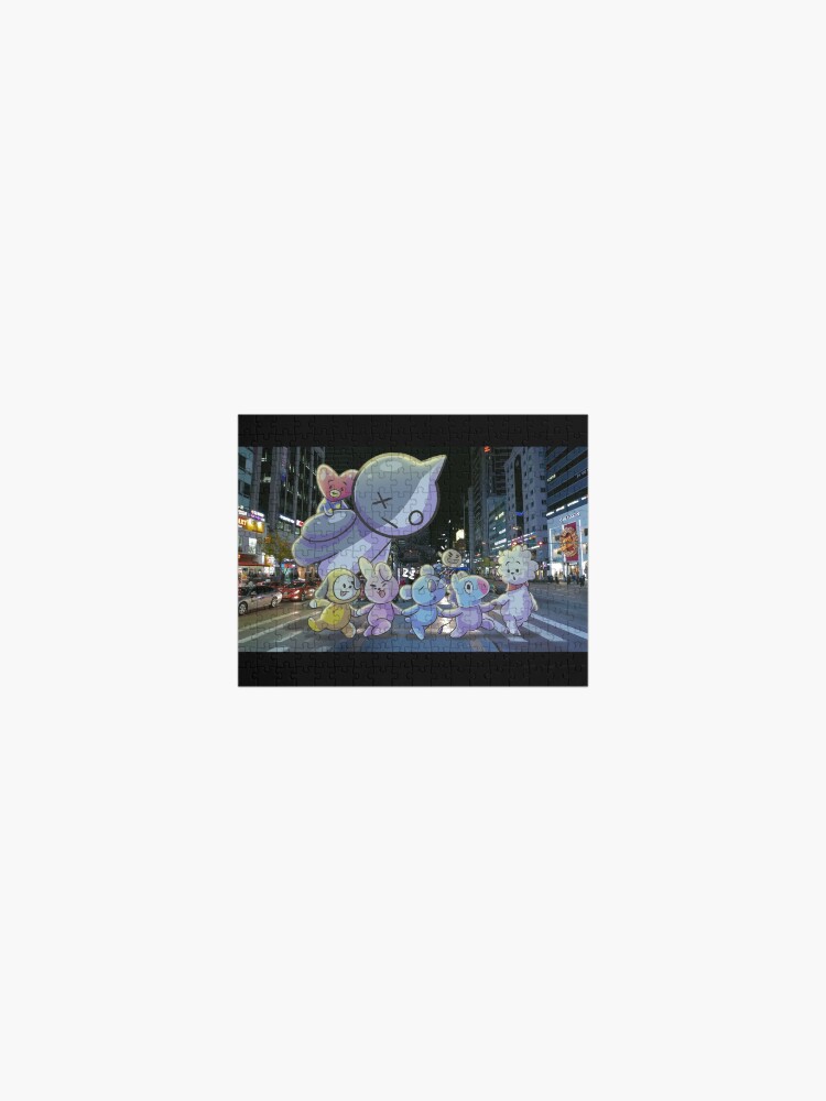 Thumbnail 1 of 3, Jigsaw Puzzle, Night in Seoul designed and sold by MynnuB.