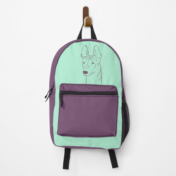 Item preview, Xoloitzcuintli (Mint and Mauve) designed and sold by illucalliart.