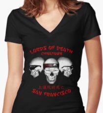 Lords of Death Women's Fitted V-Neck T-Shirt