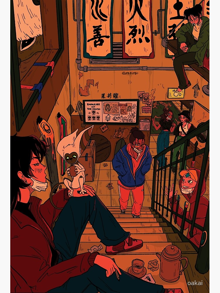 in the backroom of the jasmine dragon by oakai