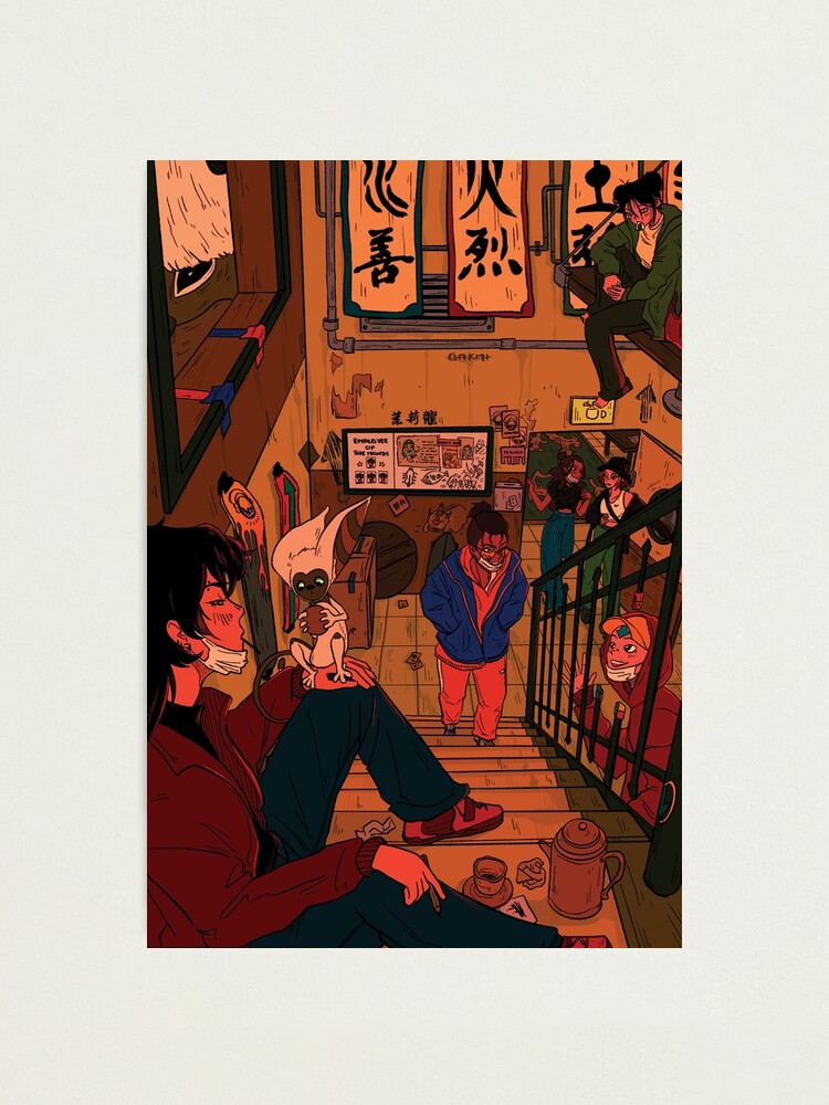 Alternate view of in the backroom of the jasmine dragon Photographic Print
