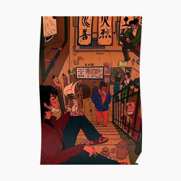 in the backroom of the jasmine dragon Poster