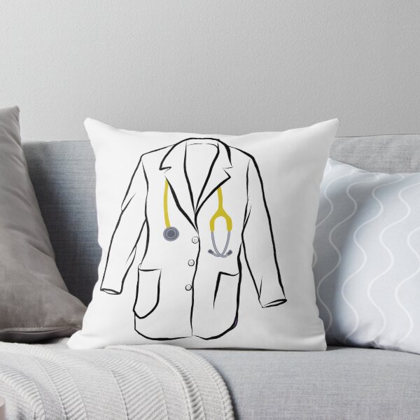 Item preview, White Coat and Yellow Stethoscope  designed and sold by madebymarni.