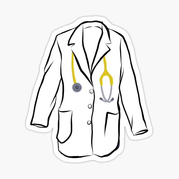 Clipart White Coat Clip Art Of A Man In A White Coat Giving An Ok Sign