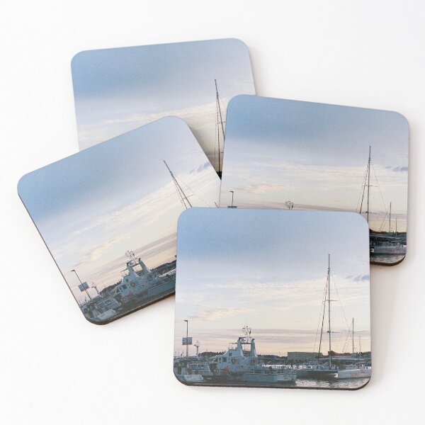 Item preview, Boats in the Harbour designed and sold by alexpepelasev.