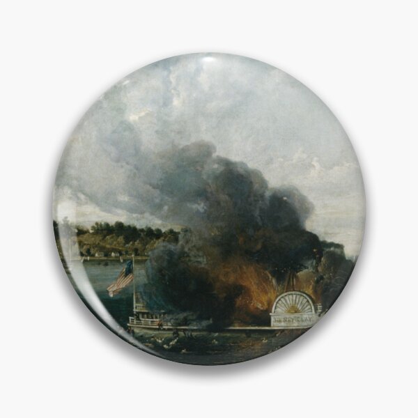 Item preview, Quema del sidewheeler Henry Clay designed and sold by Tizeru.