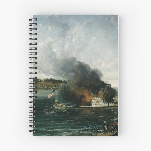 Item preview, Burning of the Sidewheeler Henry Clay designed and sold by Tizeru.
