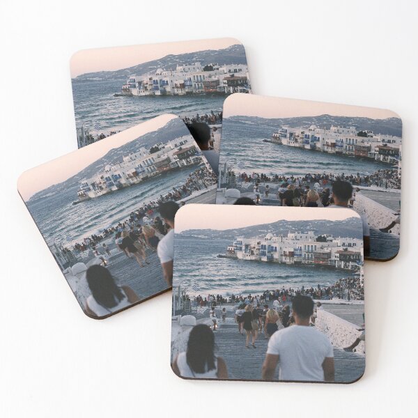 Item preview, Sunset in Little Venice Mykonos  designed and sold by alexpepelasev.