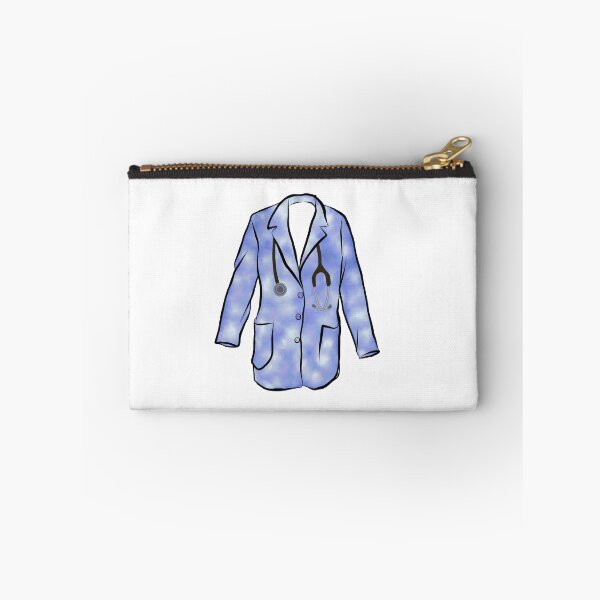 Item preview, Blue Tie Dye White Coat   designed and sold by madebymarni.